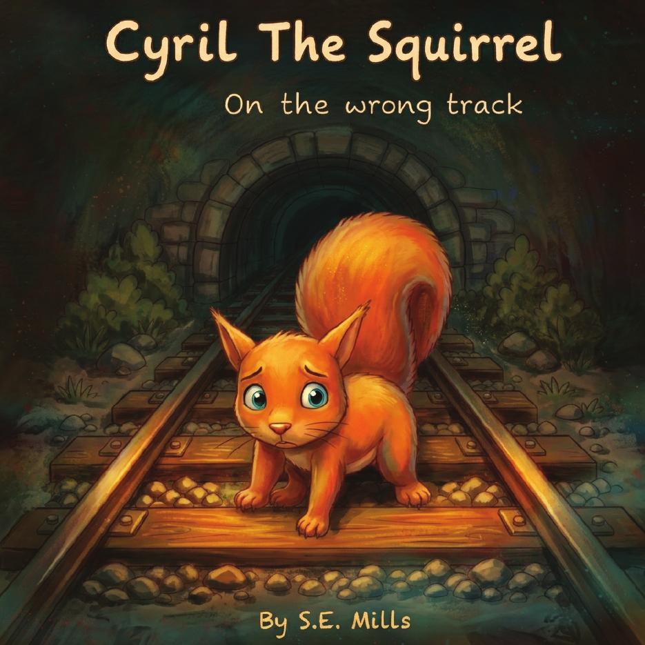 Cyril The Squirrel full-color title page
