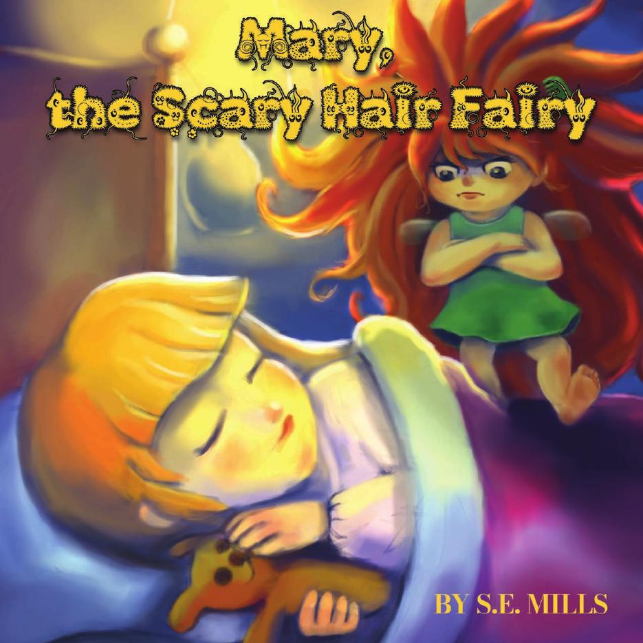 Mary The Scary Hair Fairy full-color title page